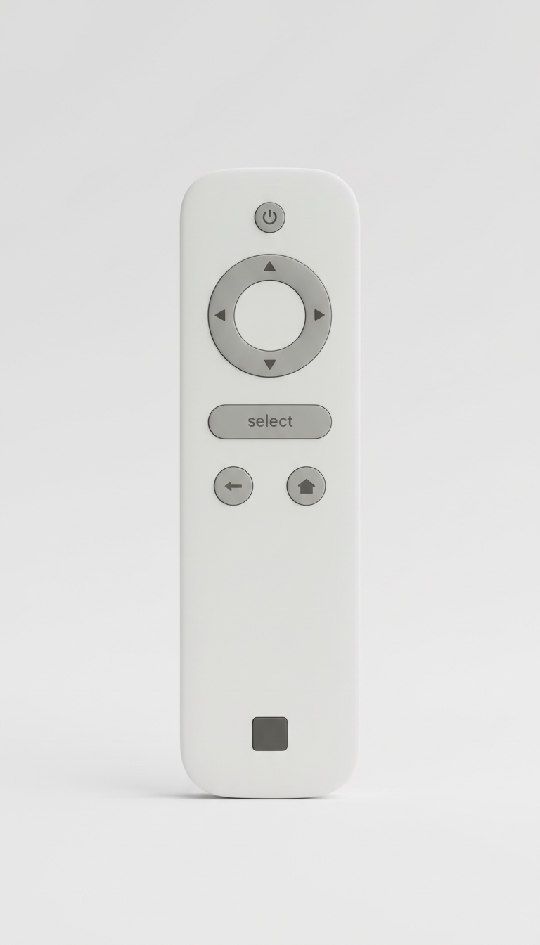 Minimalist Wireless Screen Remote