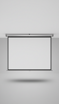 Ultra-Slim Retractable Ceiling Screen